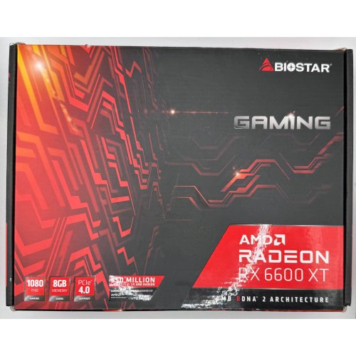 Видеокарта Biostar Radeon RX 6600 XT 8192MB (VA66T6TM81) (Восстановлено продавцом, 880058) купить в Украине: Киев, Днепр, Харьков, Одесса  | Проверка совместимости, низкая цена, отзывы, характеристики от TELEMART фото