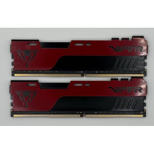 Озп Patriot DDR4 16GB (2x8GB) 3200Mhz Viper Elite II (PVE2416G320C8K) (Відновлено продавцем, 880103) купити в Україні: Київ, Львів, Хмельницький, Тернопіль, Івано-Франківськ | Перевірка сумісності, низька ціна, відгуки, характеристики від TELEMART фото