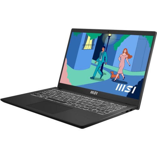 Ноутбук MSI Modern 15 B7M-469XUA (9S7-15HK12-469) Classic Black купити в Україні: Київ, Львів, Хмельницький, Тернопіль, Івано-Франківськ | Низька ціна, відгуки, характеристики від TELEMART фото