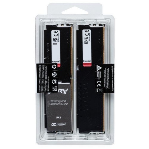 Уцінка озп Kingston DDR5 32GB (2x16GB) 5600Mhz FURY Beast (KF556C36BBEK2-32) (Розкрита упаковка, 880286) купити в Україні: Київ, Львів, Хмельницький, Тернопіль, Івано-Франківськ | Перевірка сумісності, низька ціна, відгуки, характеристики від TELEMART фото