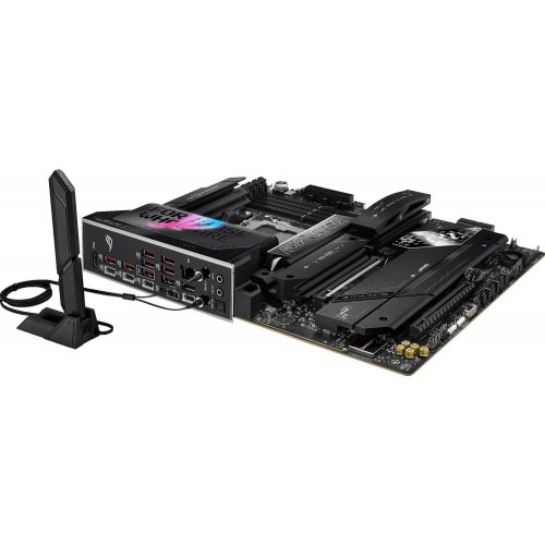 Уценка материнская плата Asus ROG STRIX X870E-E GAMING WIFI (sAM5, AMD X870E) (Вскрытая упаковка, 880290) купить в Украине: Киев, Днепр, Харьков, Одесса  | Проверка совместимости, низкая цена, отзывы, характеристики от TELEMART фото