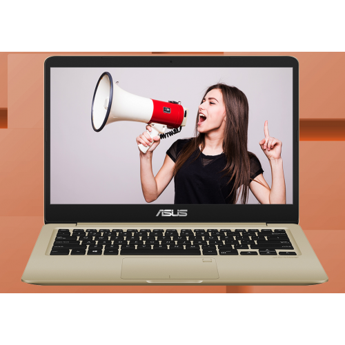 Продати Ноутбук Asus Vivobook 14 X411UN-EB163 (90NB0GT4-M02280) Gold за Trade-In у інтернет-магазині Телемарт - Київ, Дніпро, Україна фото