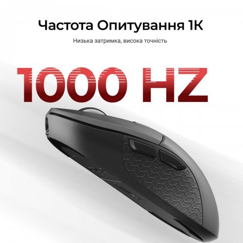 Миша Keychron M3 Wireless (M3-A1) Black купити в Україні: Київ, Львів, Хмельницький, Тернопіль, Івано-Франківськ | Низька ціна, відгуки, характеристики від TELEMART фото