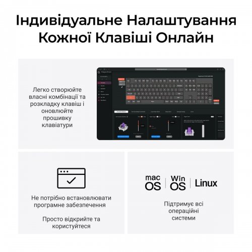 Клавиатура Keychron K10 HE Magnetic Switch Wireless (K10H-F1-UA) Black купить в Украине: Киев, Днепр, Харьков, Одесса  | Низкая цена, отзывы, характеристики от TELEMART фото