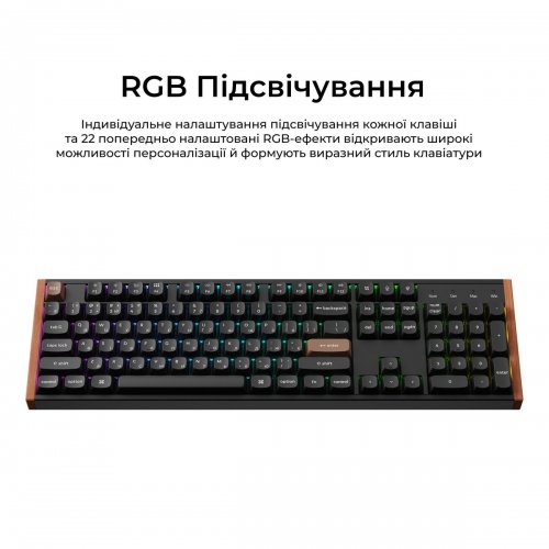 Клавиатура Keychron K10 HE Magnetic Switch Wireless (K10H-F1-UA) Black купить в Украине: Киев, Днепр, Харьков, Одесса  | Низкая цена, отзывы, характеристики от TELEMART фото
