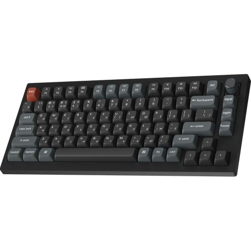 Клавиатура Keychron V1 Ultra Keychron Red Switch Wireless (V1U-D1-UA) Black купить в Украине: Киев, Днепр, Харьков, Одесса  | Низкая цена, отзывы, характеристики от TELEMART фото