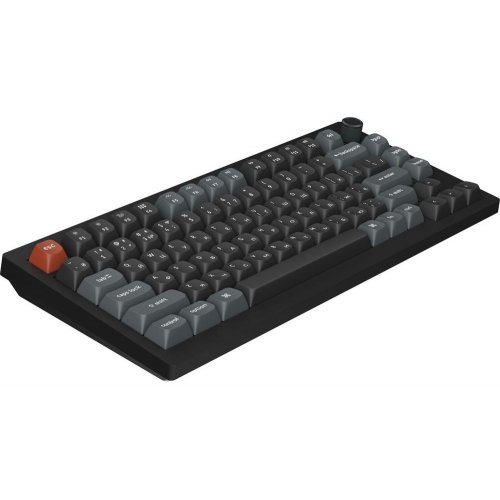 Клавиатура Keychron V1 Ultra Keychron Red Switch Wireless (V1U-D1-UA) Black купить в Украине: Киев, Днепр, Харьков, Одесса  | Низкая цена, отзывы, характеристики от TELEMART фото