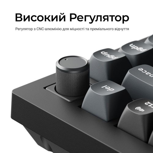 Клавиатура Keychron V1 Ultra Keychron Red Switch Wireless (V1U-D1-UA) Black купить в Украине: Киев, Днепр, Харьков, Одесса  | Низкая цена, отзывы, характеристики от TELEMART фото