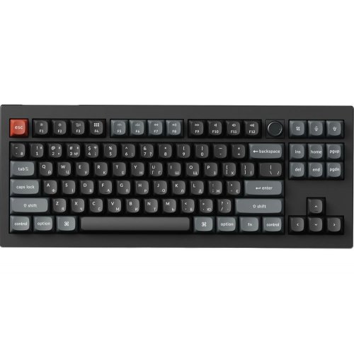 Клавиатура Keychron V3 Ultra Keychron Red Switch Wireless (V3U-D1-UA) Black купить в Украине: Киев, Днепр, Харьков, Одесса  | Низкая цена, отзывы, характеристики от TELEMART фото