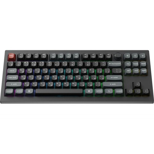 Клавиатура Keychron V3 Ultra Keychron Red Switch Wireless (V3U-D1-UA) Black купить в Украине: Киев, Днепр, Харьков, Одесса  | Низкая цена, отзывы, характеристики от TELEMART фото