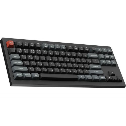 Клавиатура Keychron V3 Ultra Keychron Red Switch Wireless (V3U-D1-UA) Black купить в Украине: Киев, Днепр, Харьков, Одесса  | Низкая цена, отзывы, характеристики от TELEMART фото