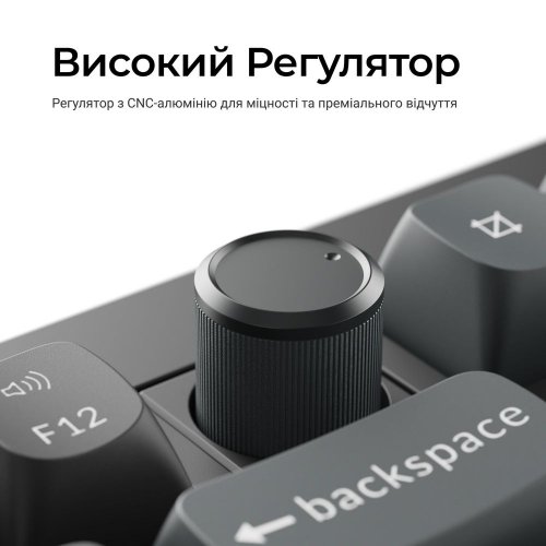 Клавиатура Keychron V3 Ultra Keychron Red Switch Wireless (V3U-D1-UA) Black купить в Украине: Киев, Днепр, Харьков, Одесса  | Низкая цена, отзывы, характеристики от TELEMART фото