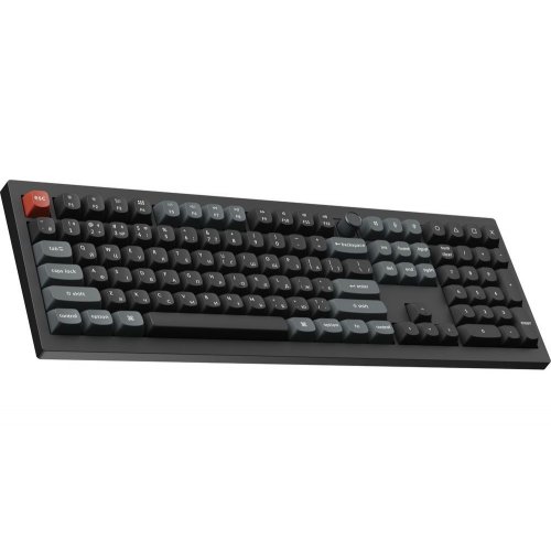 Клавиатура Keychron V6 Ultra Keychron Red Switch Wireless (V6U-D1-UA) Black купить в Украине: Киев, Днепр, Харьков, Одесса  | Низкая цена, отзывы, характеристики от TELEMART фото