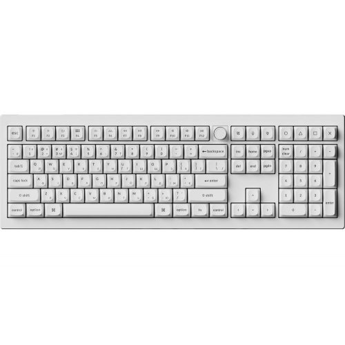 Клавиатура Keychron V6 Ultra Keychron Red Switch Wireless (V6U-F1-UA) White купить в Украине: Киев, Днепр, Харьков, Одесса  | Низкая цена, отзывы, характеристики от TELEMART фото