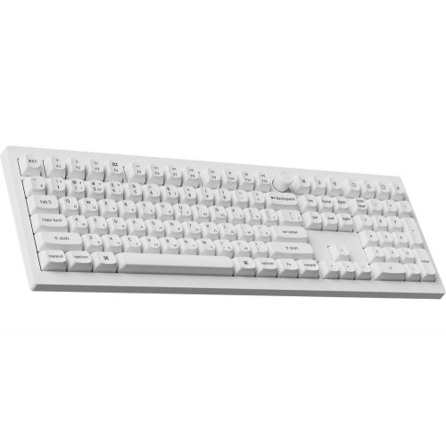 Клавиатура Keychron V6 Ultra Keychron Red Switch Wireless (V6U-F1-UA) White купить в Украине: Киев, Днепр, Харьков, Одесса  | Низкая цена, отзывы, характеристики от TELEMART фото