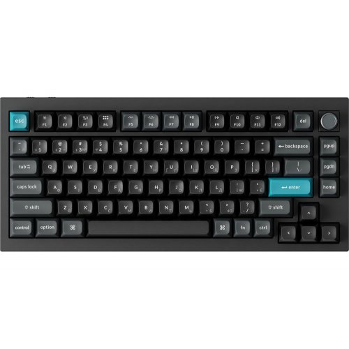 Клавиатура Keychron Q1 Ultra Keychron Red Switch Wireless (Q1U-M1-UA) Black купить в Украине: Киев, Днепр, Харьков, Одесса  | Низкая цена, отзывы, характеристики от TELEMART фото