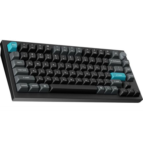 Клавиатура Keychron Q1 Ultra Keychron Red Switch Wireless (Q1U-M1-UA) Black купить в Украине: Киев, Днепр, Харьков, Одесса  | Низкая цена, отзывы, характеристики от TELEMART фото