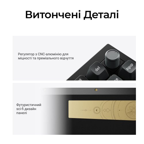 Клавиатура Keychron Q1 Ultra Keychron Red Switch Wireless (Q1U-M1-UA) Black купить в Украине: Киев, Днепр, Харьков, Одесса  | Низкая цена, отзывы, характеристики от TELEMART фото