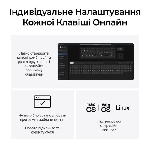 Клавиатура Keychron Q6 Ultra Keychron Red Switch Wireless (Q6U-M1-UA) Black купить в Украине: Киев, Днепр, Харьков, Одесса  | Низкая цена, отзывы, характеристики от TELEMART фото