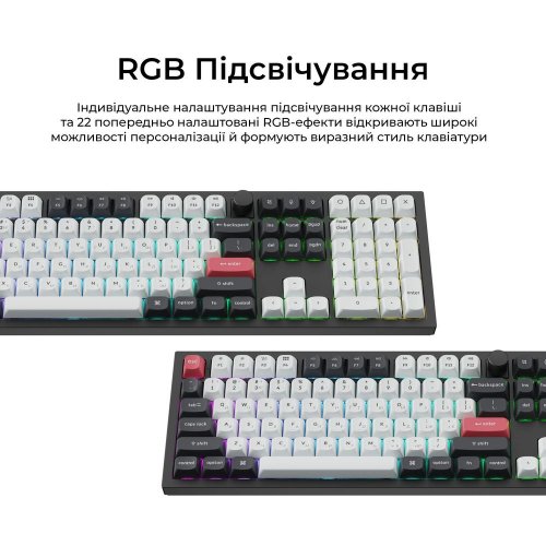 Клавиатура Keychron Q6 HE Magnetic Switch Wireless (Q6H-M1-UA) Black купить в Украине: Киев, Днепр, Харьков, Одесса  | Низкая цена, отзывы, характеристики от TELEMART фото
