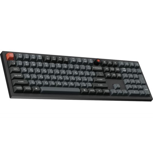 Клавиатура Keychron V6 8K Keychron Super Red Switch (V6W-D1-UA) Black купить в Украине: Киев, Днепр, Харьков, Одесса  | Низкая цена, отзывы, характеристики от TELEMART фото