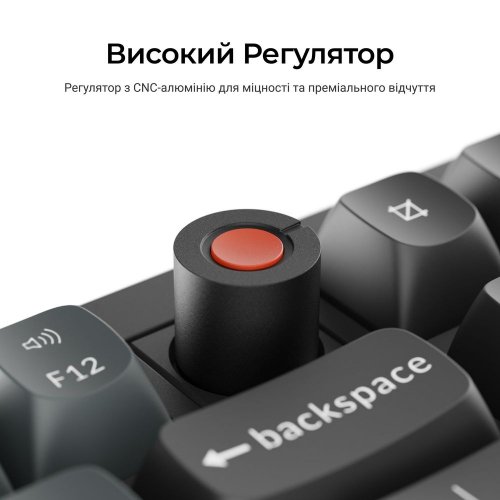 Клавиатура Keychron V6 8K Keychron Super Red Switch (V6W-D1-UA) Black купить в Украине: Киев, Днепр, Харьков, Одесса  | Низкая цена, отзывы, характеристики от TELEMART фото