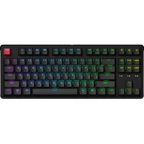 Клавиатура Keychron C3 Max Super Red Switch Wireless (C3M-H1-UA) Black купить в Украине: Киев, Днепр, Харьков, Одесса  | Низкая цена, отзывы, характеристики от TELEMART фото