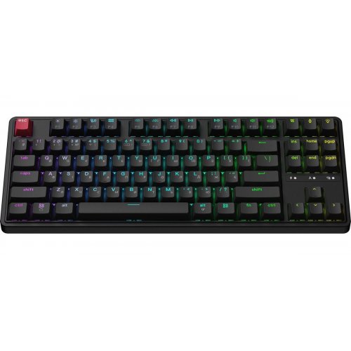 Клавиатура Keychron C3 Max Super Red Switch Wireless (C3M-H1-UA) Black купить в Украине: Киев, Днепр, Харьков, Одесса  | Низкая цена, отзывы, характеристики от TELEMART фото