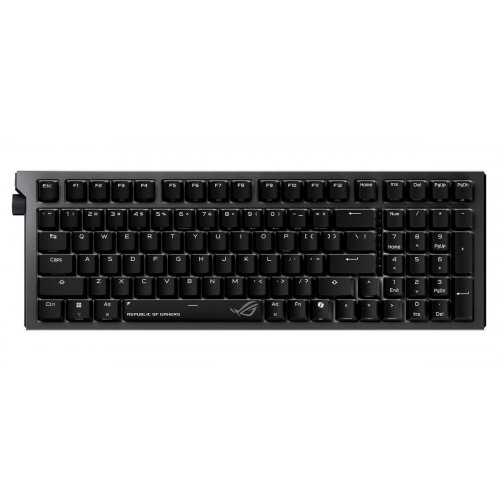 Клавиатура Asus ROG Strix Morph 96 NX Snow V2 Wireless (90MP04IF-BKMA03) Black купить в Украине: Киев, Днепр, Харьков, Одесса  | Низкая цена, отзывы, характеристики от TELEMART фото