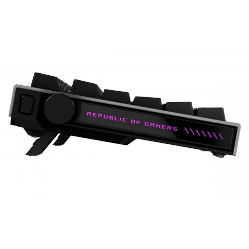 Клавиатура Asus ROG Strix Morph 96 NX Snow V2 Wireless (90MP04IF-BKMA03) Black купить в Украине: Киев, Днепр, Харьков, Одесса  | Низкая цена, отзывы, характеристики от TELEMART фото