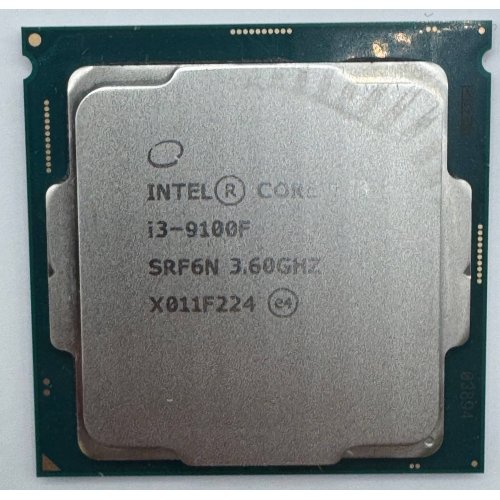 Процесор Intel Core i3-9100F 3.6(4.2)GHz 6MB s1151 Tray (CM8068403358820) (Відновлено продавцем, 880401) купити в Україні: Київ, Львів, Хмельницький, Тернопіль, Івано-Франківськ | Перевірка сумісності, низька ціна, відгуки, характеристики від TELEMART фото