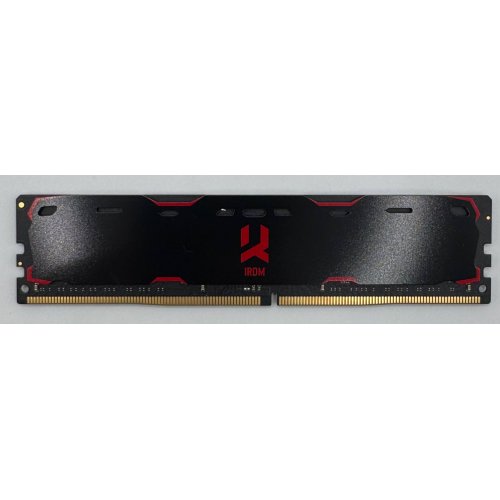 Озп GoodRAM DDR4 16GB 2400Mhz IRDM Black (IR-2400D464L17/16G) (Відновлено продавцем, 880405) купити в Україні: Київ, Львів, Хмельницький, Тернопіль, Івано-Франківськ | Перевірка сумісності, низька ціна, відгуки, характеристики від TELEMART фото