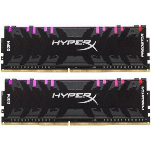 Озу HyperX DDR4 16GB (2x8GB) 3200Mhz Predator RGB (HX432C16PB3AK2/16) (Восстановлено продавцом, 880421) купить в Украине: Киев, Днепр, Харьков, Одесса  | Проверка совместимости, низкая цена, отзывы, характеристики от TELEMART фото