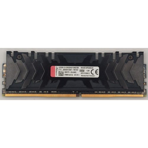 Озу HyperX DDR4 16GB (2x8GB) 3200Mhz Predator RGB (HX432C16PB3AK2/16) (Восстановлено продавцом, 880421) купить в Украине: Киев, Днепр, Харьков, Одесса  | Проверка совместимости, низкая цена, отзывы, характеристики от TELEMART фото