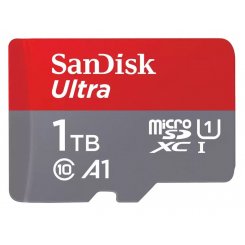 Карта пам'яті SanDisk microSDXC Ultra 1TB Class 10 UHS-I A1 (з адаптером) (SDSQUAC-1T00-GN6MA)