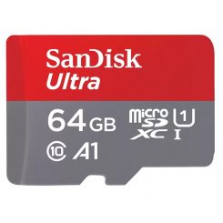 Карта памяти SanDisk microSDXC Ultra 256GB Class 10 UHS-I A1 (с адаптером) (SDSQUAC-256G-GN6MA)