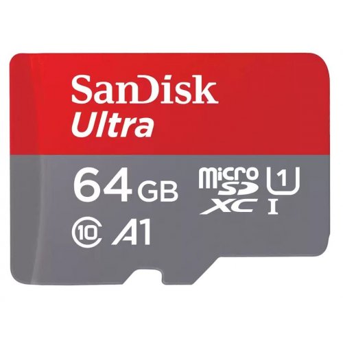Карта памяти SanDisk microSDXC Ultra 256GB Class 10 UHS-I A1 (с адаптером) (SDSQUAC-256G-GN6MA) купить в Украине: Киев, Днепр, Харьков, Одесса  | Низкая цена, отзывы, характеристики от TELEMART фото