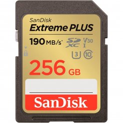 Карта памяти SanDisk SDXC Extreme Plus 256GB Class 10 UHS-I V30 U3 (SDSDXWV-256G-GNCIN)