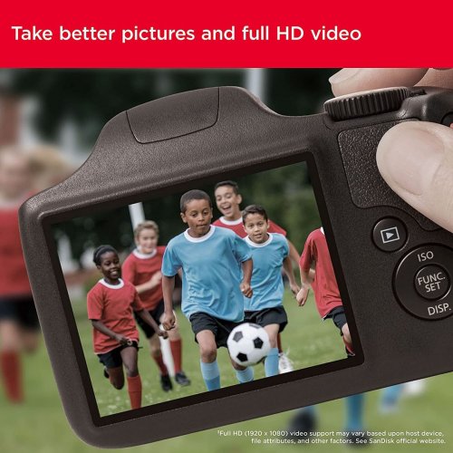 Карта памяти SanDisk SDHC Ultra 64GB Class 10 UHS-I (SDSDUNB-064G-GN6IN) купить в Украине: Киев, Днепр, Харьков, Одесса  | Низкая цена, отзывы, характеристики от TELEMART фото