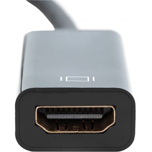 Адаптер Digitus DisplayPort to HDMI Adapter 0.15m (DB-340400-001-S) Black купити в Україні: Київ, Львів, Хмельницький, Тернопіль, Івано-Франківськ | Низька ціна, відгуки, характеристики від TELEMART фото