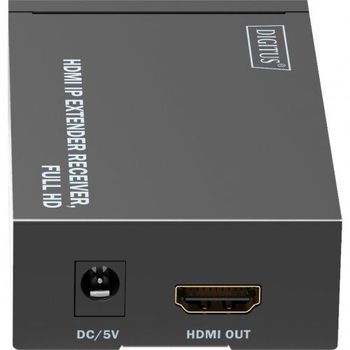 Удлинитель Digitus HDMI IP Extender Receiver (DS-55518) Black купить в Украине: Киев, Днепр, Харьков, Одесса  | Низкая цена, отзывы, характеристики от TELEMART фото