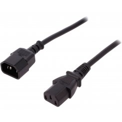 Кабель Digitus C14 - C13 5m (AK-440201-050-S) Black