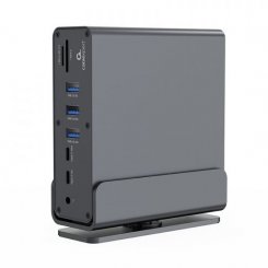 USB-хаб Cablexpert USB Type-C 15 in 1 (A-CF-COMBO15-01) Grey