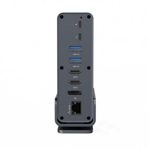 USB-хаб Cablexpert USB Type-C 15 in 1 (A-CF-COMBO15-01) Grey купить в Украине: Киев, Днепр, Харьков, Одесса  | Низкая цена, отзывы, характеристики от TELEMART фото