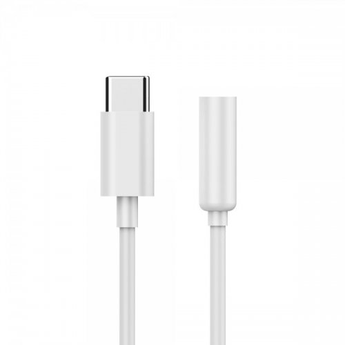 Адаптер Cablexpert USB Type-C to 3.5mm (A-CM-3.5F-01) White купить в Украине: Киев, Днепр, Харьков, Одесса  | Низкая цена, отзывы, характеристики от TELEMART фото