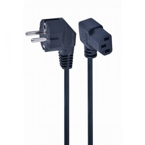 Кабель Cablexpert CEE7/7 - C13 1.8m (PC-186A-VDE) Black купити в Україні: Київ, Львів, Хмельницький, Тернопіль, Івано-Франківськ | Низька ціна, відгуки, характеристики від TELEMART фото