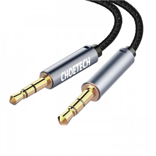 Кабель Choetech 3.5mm to 3.5mm 1.2m (AUX002) купить в Украине: Киев, Днепр, Харьков, Одесса  | Низкая цена, отзывы, характеристики от TELEMART фото
