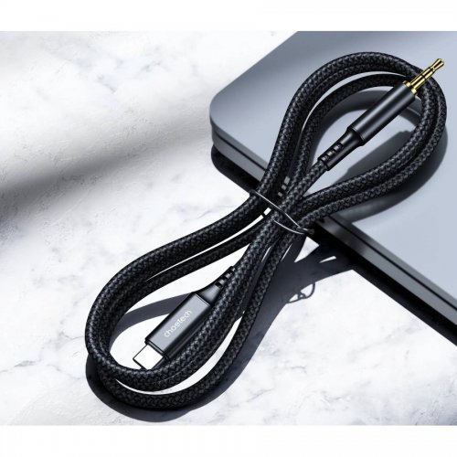 Кабель Choetech USB Type-C to 3.5mm 1m (AUX006) купить в Украине: Киев, Днепр, Харьков, Одесса  | Низкая цена, отзывы, характеристики от TELEMART фото