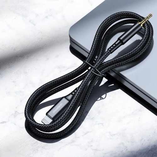 Кабель Choetech Lightning to 3.5mm 2m (AUX009) купить в Украине: Киев, Днепр, Харьков, Одесса  | Низкая цена, отзывы, характеристики от TELEMART фото