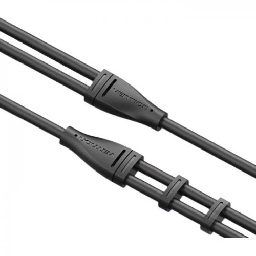 Кабель Vention 3.5mm to 2 x 3.5mm 0.3m (BBSBY) Black купить в Украине: Киев, Днепр, Харьков, Одесса  | Низкая цена, отзывы, характеристики от TELEMART фото